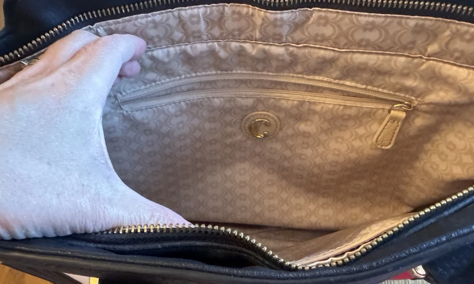 Charming Charlie Large Colorblock Handbag Classy Capsule Wardrobe  - Image 2 of 4