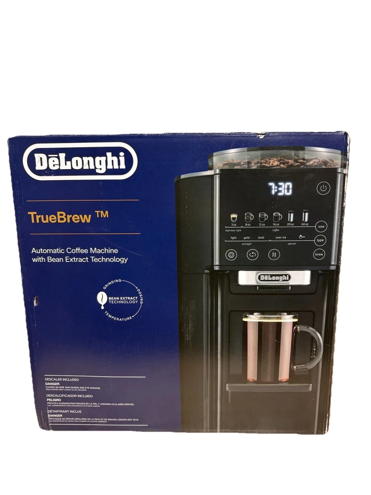 De'Longhi TrueBrew 24 oz cup Automatic Coffee Maker - Black Matte
Opens in a new window or tab