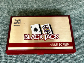 Vintage 1985 Nintendo Game & Watch Black Jack (BJ-60) &ndash; Multi Screen Handheld