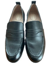 Cole Haan New Women s Stassi Penny Loafers Black US 7.5 Preppy Leather