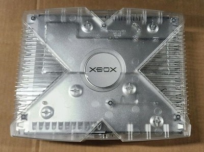 Microsoft Original Xbox Crystal Clear Limited Edition Console for Parts Repair