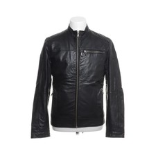 Autark, Lederjacke, Herren, Größe: S, Schwarz, Leder/Polyester, Einfarbig #qh9