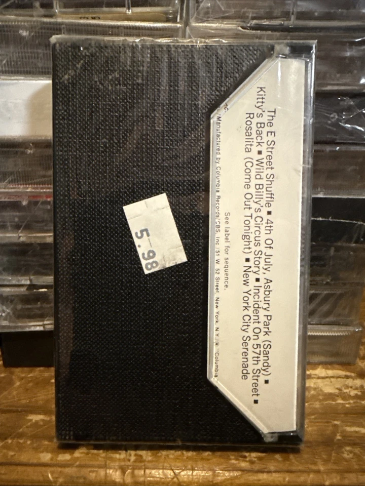 Bruce Springsteen: The Wild, The Innocent & The E Street Shuffle Cassette - NEW! - Image 2 of 2