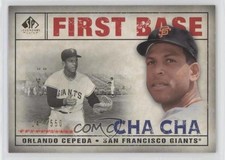 2008 SP Legendary Cuts 147/550 Orlando Cepeda #195 HOF 0a6