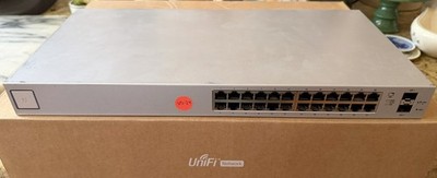 Ubiquiti UniFi US-24 24-Port Gigabit Managed Network Switch 2 SFP Rackmount
