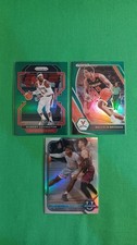 Basketball Parallels Lot Of 3 Panini Green Prizms & Bowman Chrome Refractor 1st 