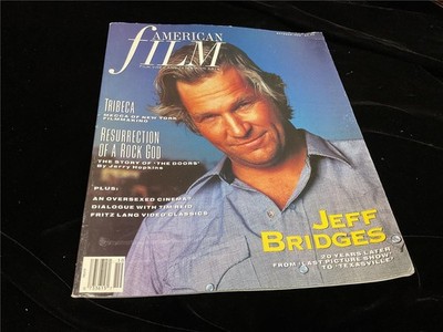 American Film Magazine October 1990 Jeff Bridges, Tribeca, Story of ''The Doors''