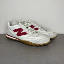 New Balance Mens RC30 Shoes Sea Salt Crimson URC30AH Size 8 Lace Up Casual