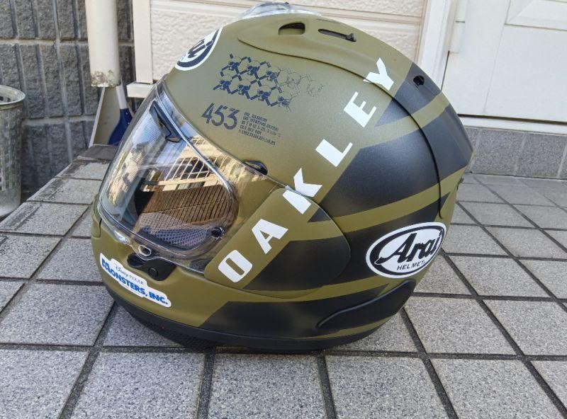 Arai RX-7X MAVERICK OAKLEY Full Face Helmet Size - L (59