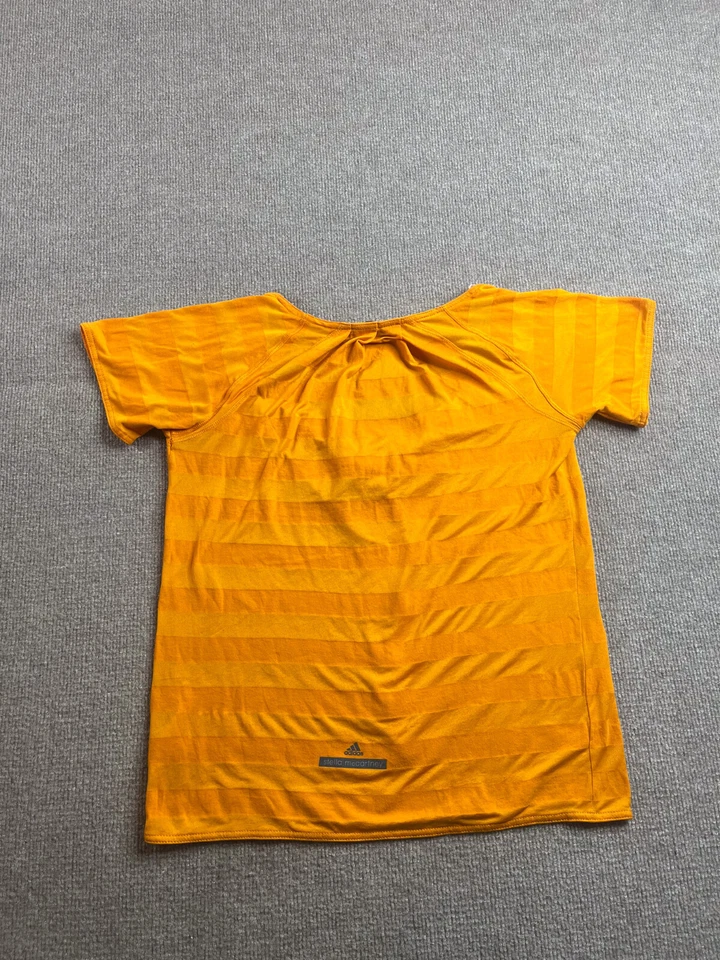 Camisa Adidas Stella McCartney Mujer XS Naranja Relajada Manga Corta Ligera Foto 2 de 4