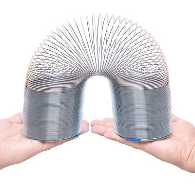 Scientific Big Slinky Wave Form Helix Walking Spring 165-170 mm
