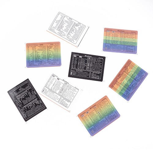 2Pcs Reference Keyboard Shortcut Sticker Adhesive For Windows Laptop Stickers - Afbeelding 8 van 16