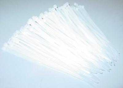 Wiederverwendbare Kabelbinder Aus Nylon – 100 Stück, 30,5 Cm, Weiß, Verstellbar