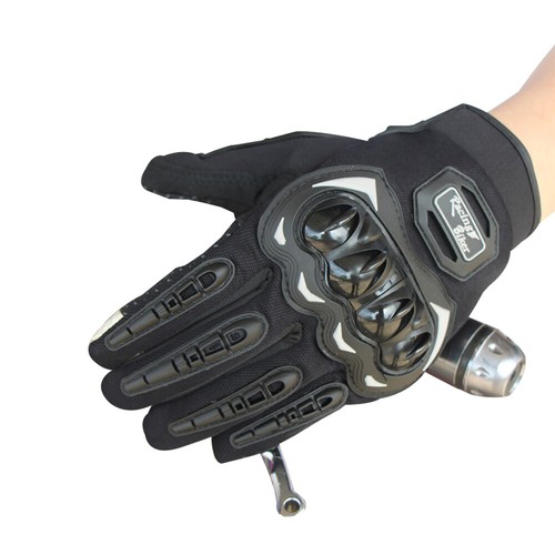 Hard Knuckle Touchscreen Motorcycle Bicycle Motorbike Powersports Racing Gloves - Picture 20 of 20