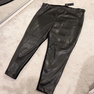 m and s leather trousers