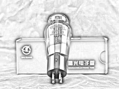 2A3B 2A3 / Matched Pair / ShuGuang / Vacuum Tube /Valve Amplifier / Original Box
