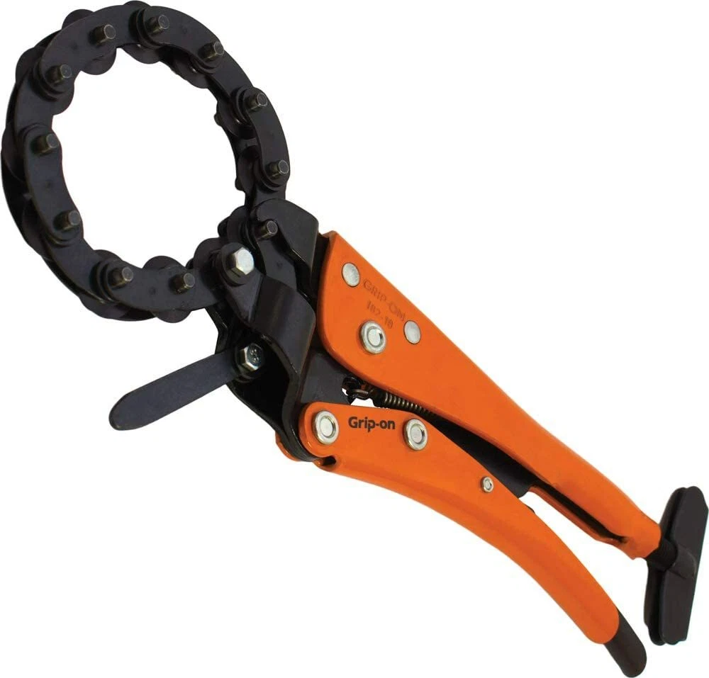 Grip On Tools GR18210 Locking Chain Pipe Cutter 10 Inch