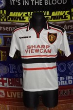 4/5 Manchester United Y youth 1997 football shirt soccer