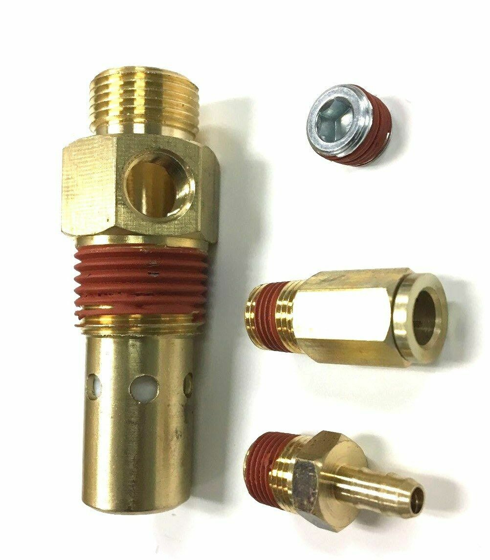 CV221502AJ CAMPBELL HAUSFELD CHECK VALVE W/ FITTING AIR COMPRESSOR