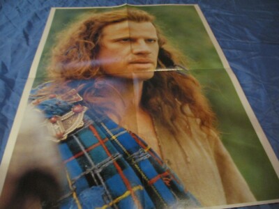Film  -  Poster ,  Christopher Lambert / Outlander ,  Film  -  Werbung   # 046 
