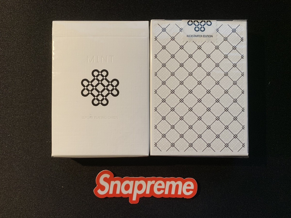 52Kards FROST MINT 2 Kickstarter Edition Playing Cards | cucumber 