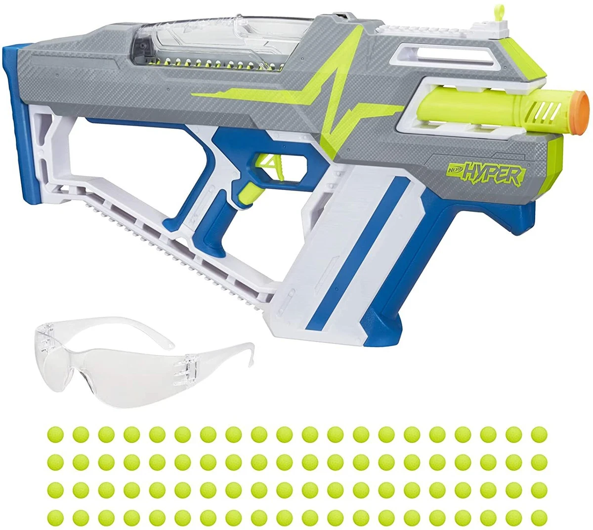 Lançador Nerf Super Shot Power Flash Com Lanterna Mira Modulus 75cm – dm toys em Promoção na Americanas