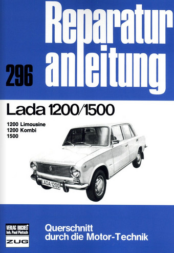 Thumbnail - Lada 1200/1500 Limousine U. Kombi - Reparaturanleitung