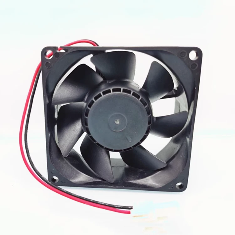 1PCS AVC DATA0838B2U High speed Cooling Fan 80*80*38MM 8CM DC12V 1.02A 9.6W 2Pin - Image 2 of 4