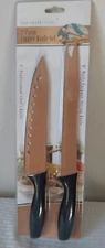 2 Piece HOUSEHOLD TRENDS Copper Kitchen Knife 9" Multi-Purpose Slicing 8" Chef