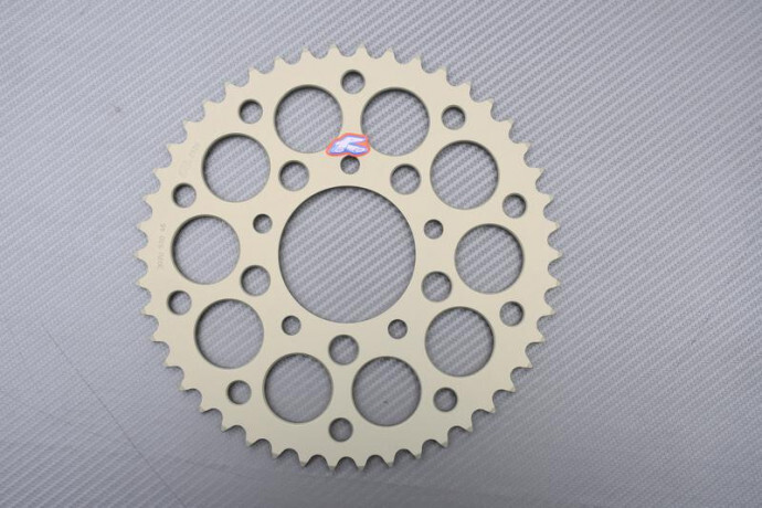 Pignon Arrière Renthal 46 Dents Pas 520 Finition Ultra Légère Premium