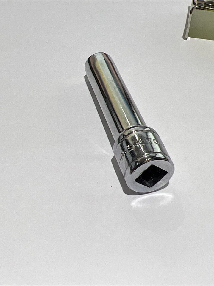 S-K USA 1/4" 6 Point 1/4 Deep Socket 41908 - Image 4 of 4