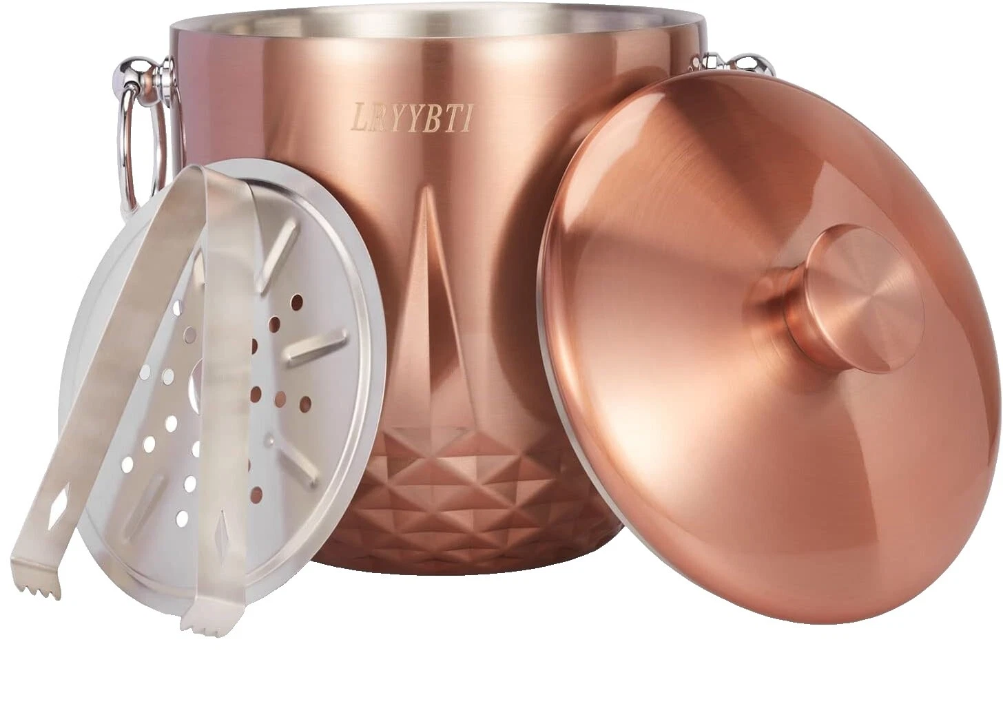 Cubetas para hielo Marrón Acero Inoxidable/Coolers