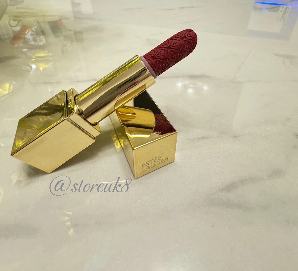 ESTÉE LAUDER estee lauder Limited edition Rough Lipstick Red Velvet Full size 3.5g New