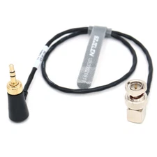 3.5mm TRS to BNC DEITY Timecode Cable for for Canon C70,Sony F55 FX9,Zaxcom