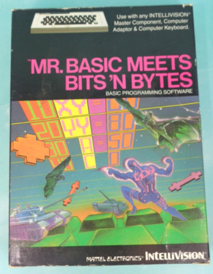 Mr Basic Meets Bits 'N Bytes Mattel Electronics 1983 Intellivision Complete