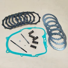 Clutch Friction Plates Kit & Push Rod For Yamaha Blaster 200 YFS200 1988-2006