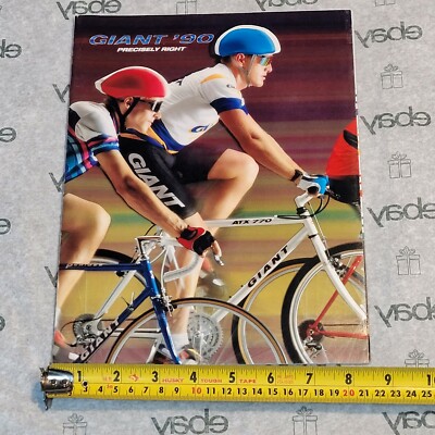 Catalogue Vélo Giant 1990 - Édition Vintage Très Léger - Bon état