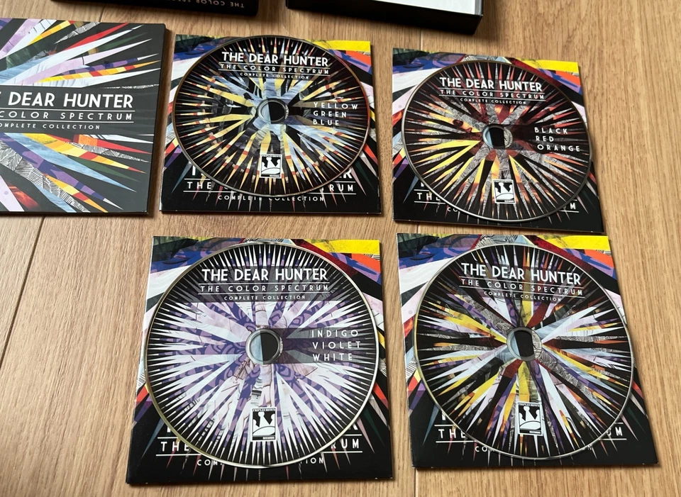 THE DEAR HUNTER - The Color Spectrum LIMITED 4 CD/DVD SET Manchester Orchestra - Bild 3 von 4
