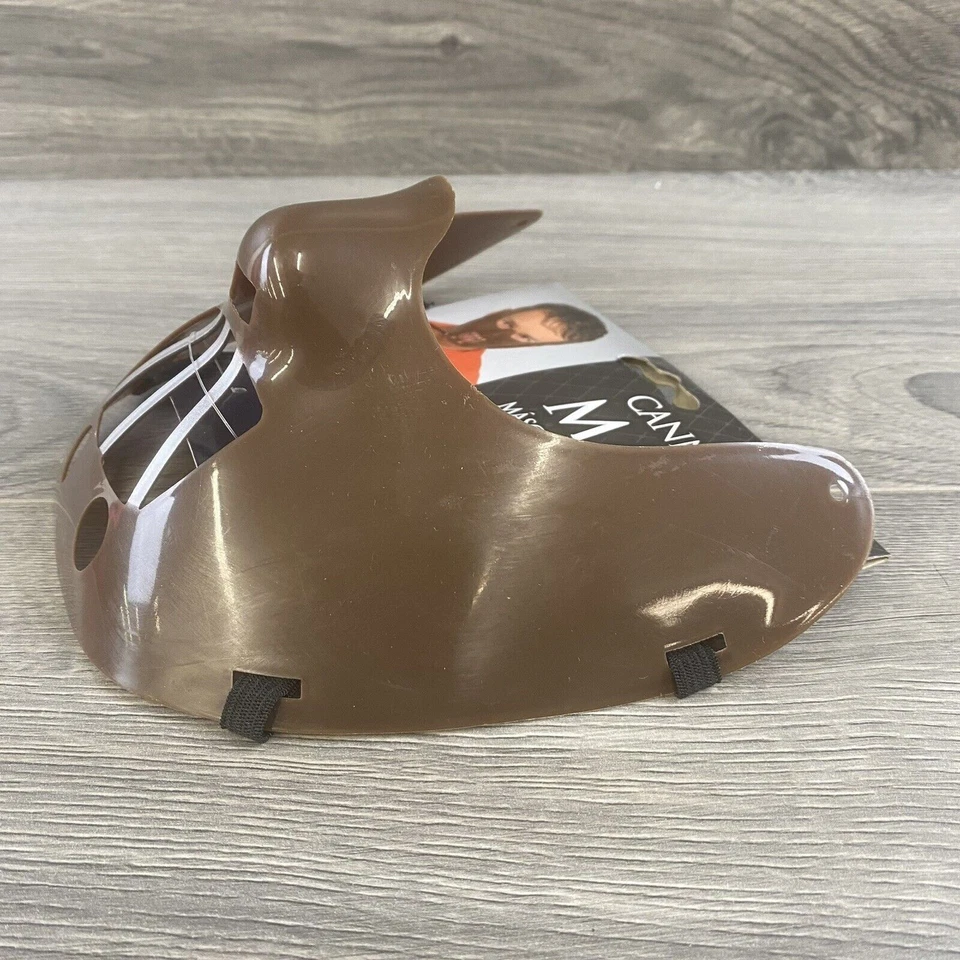 Cannibal Mask Mouth Restraint Half Mask Horror Halloween Costume Accessory Brown - Image 4 of 4