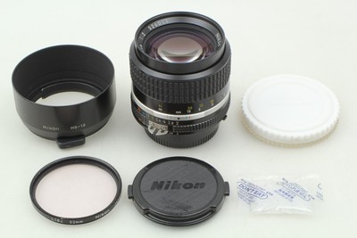 Nikon NIKKOR 85㎜ F2 Ai-S / AIS フード付