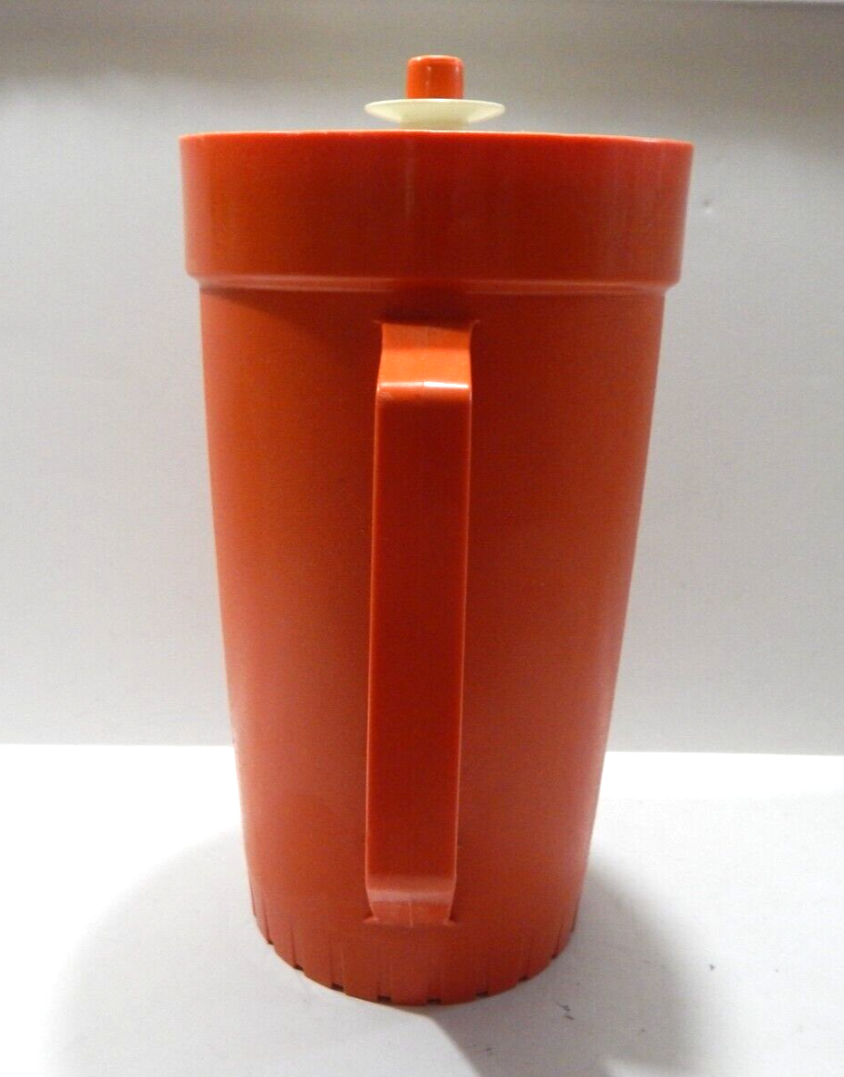Vintage Tupperware Pitcher 2 QT Harvest Orange 800-4 w/ Lid | eBay
