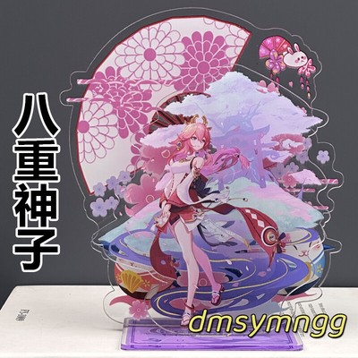 18cm Genshin Impact Yae Miko Cosplay Acrylic Stand Decoration Collection Anime
