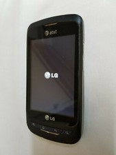 H20 Wireless At t Cricket Black Go Phone LG Phoenix LG-P505 Cell Phone