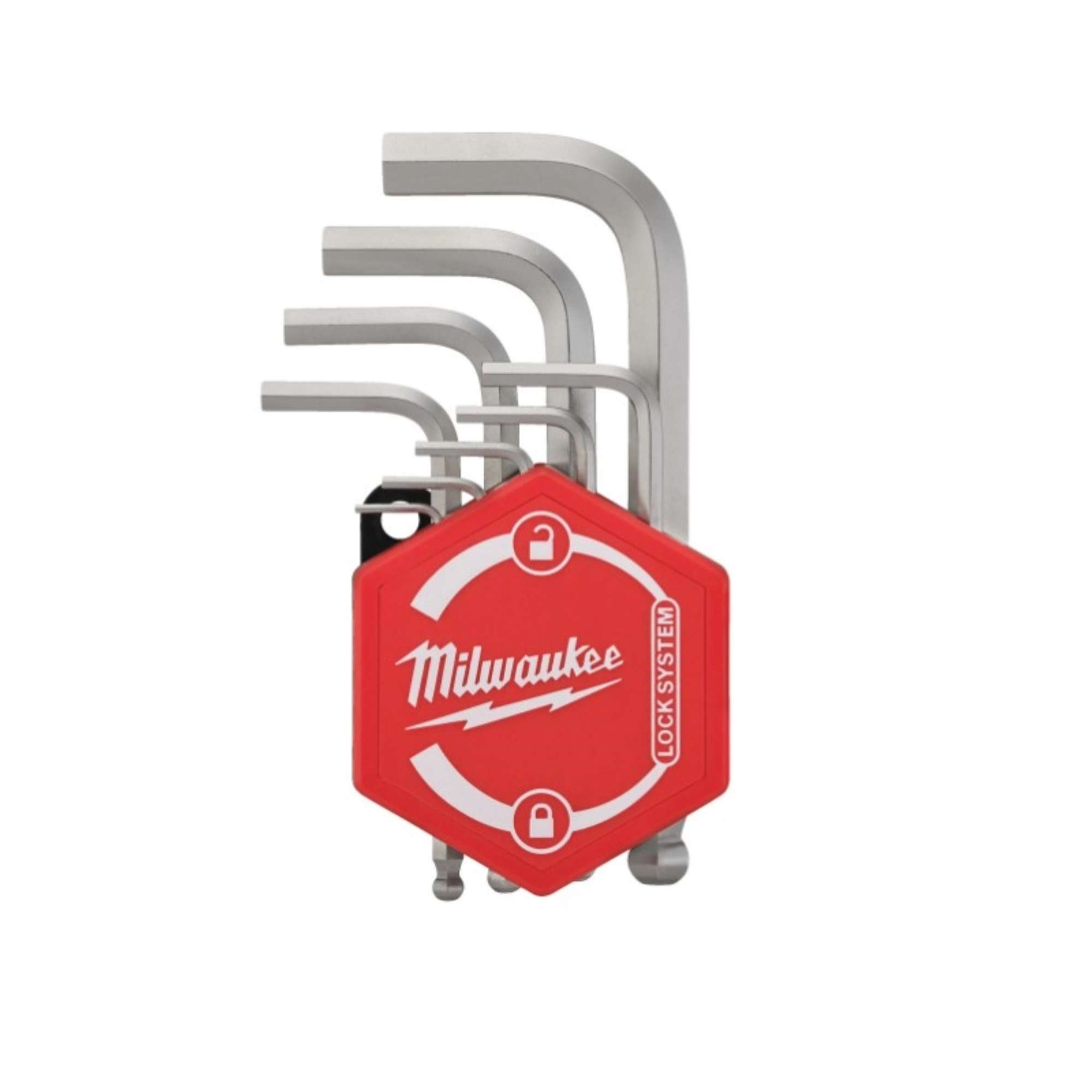 15004693 Set 9 chiavi esagonali con punta sferica - Milwaukee 4932492399