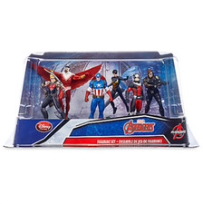  Disney Store Avengers Captain America Figure Play Set - New