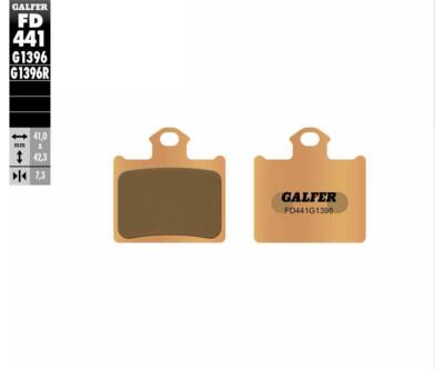 Galfer Rear Brake Pads OHVALE GP 0 160 4 SPEED 2019 > 2023 FD441