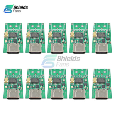 1/2/5/10X ZY12PDN Type-C PD 2.0 3.0 to DC USB Decoy Fast Charge Trigger Detector