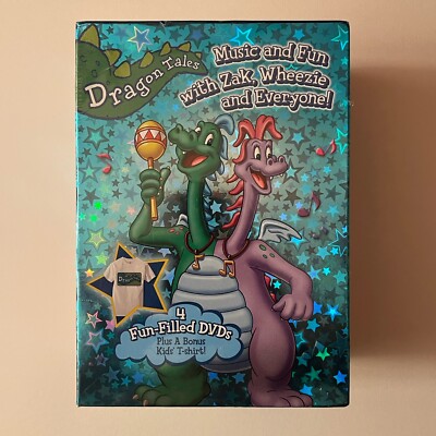Dragon Tales Music & Fun With Everyone Kids Entertainment 4 DVD