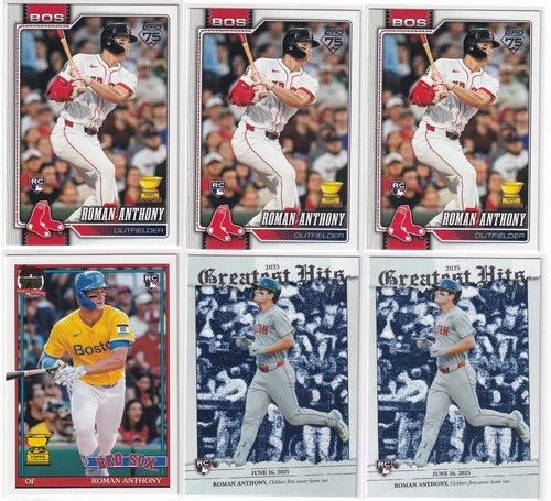 2026 Topps Series Roman Anthony 18 CARD RC LOT $$ INVEST!!