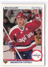 1990-91 Upper Deck Dino Ciccarelli #76 Washington Capitals